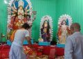 কোকৰাঝাৰত দশমীৰ ব্যাপক উছাহ, দেৱী দুৰ্গাৰ চৰণত আশীস ল’লে বিপিএফ প্ৰধান হাগ্ৰামা মহিলাৰীয়ে