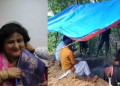 স্ব-গৃহ গোলাঘাটত ইছলাম ধৰ্মৰ নিয়মেৰে কন্ঠশিল্পী দ্বীপেন বৰুৱা পত্নীৰ জানাজা সম্পন্ন