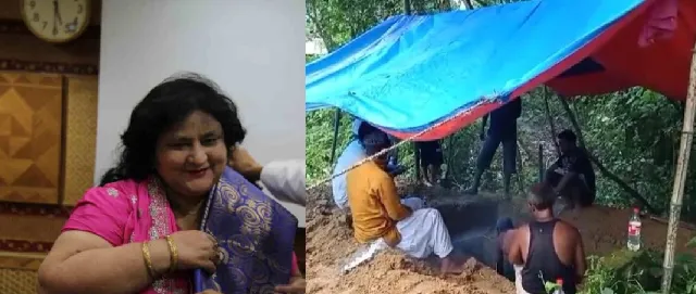 স্ব-গৃহ গোলাঘাটত ইছলাম ধৰ্মৰ নিয়মেৰে কন্ঠশিল্পী দ্বীপেন বৰুৱা পত্নীৰ জানাজা সম্পন্ন