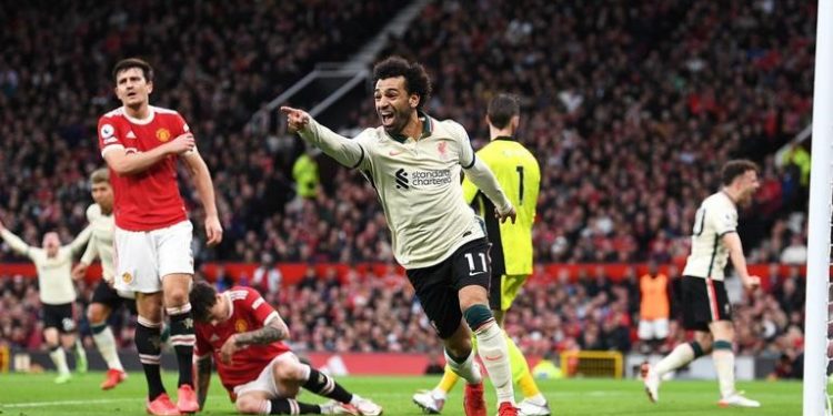 Liverpool vs Manchester United Premier League Match