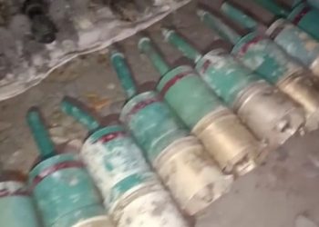 Arms and ammunition বাক্সাৰ ভাৰত-ভূটান সীমান্তৰ দৰঙামেলাত জব্দ বৃহৎ পৰিমাণৰ গোলা-বাৰুদৰ অৱশিষ্ট