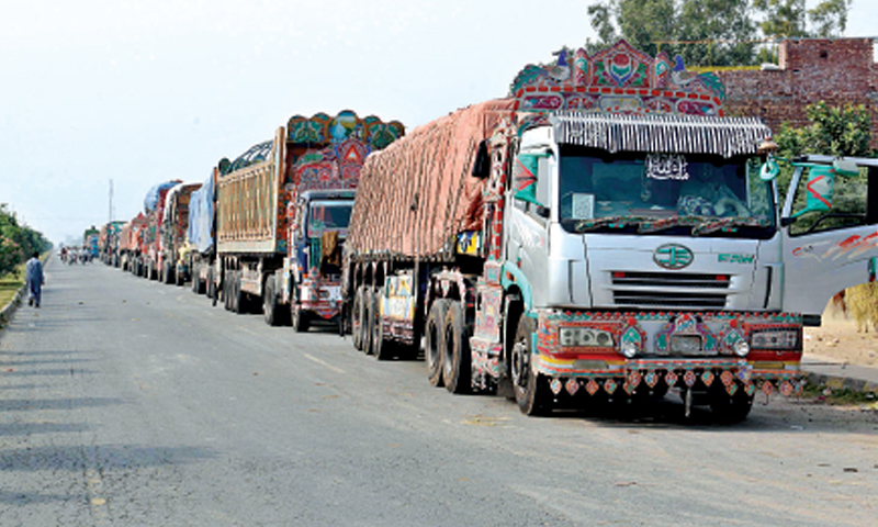 India request to Pakistan to let trucks its wheat to Afghanistan