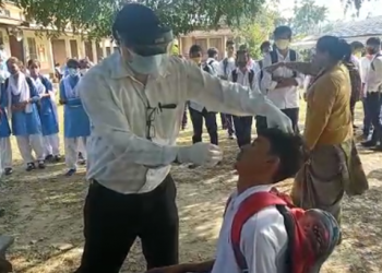 Covid in Sibsagar school