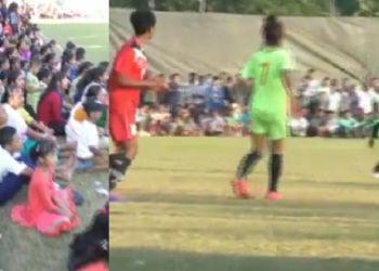 Dudhnoi lady football.png sports