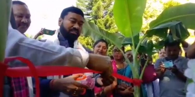Minister Rameshwar Teli at Margherita Civil Hospital