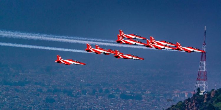 Air Force’s Suryakiran Aerobatic team to hold flypast over Northeast