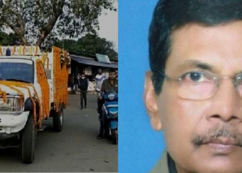 জন্মভূমি আহি পালে কবি সনন্ত তাঁতীৰ নশ্বৰ দেহ