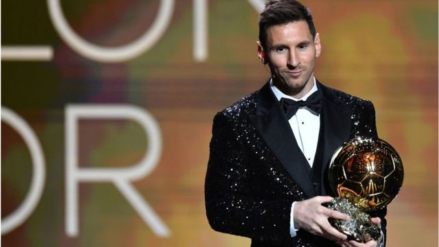 Lionel Messi wins record seventh men's Ballon d'Or