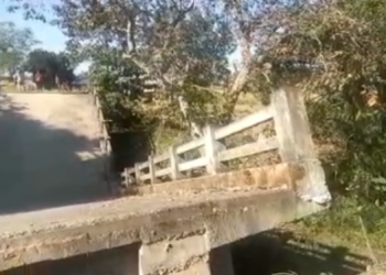 Bridge collapsed
