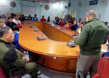 বঙাইগাঁও জিলা উন্নয়ন আয়ুক্তৰ কেইবাটাও বিভাগৰ উন্নয়নমূলক কাম-কাজৰ পৰ্যালোচনা