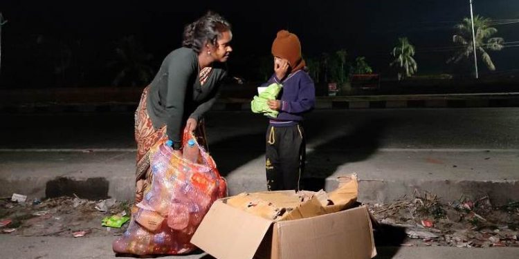 struggling for livelihood