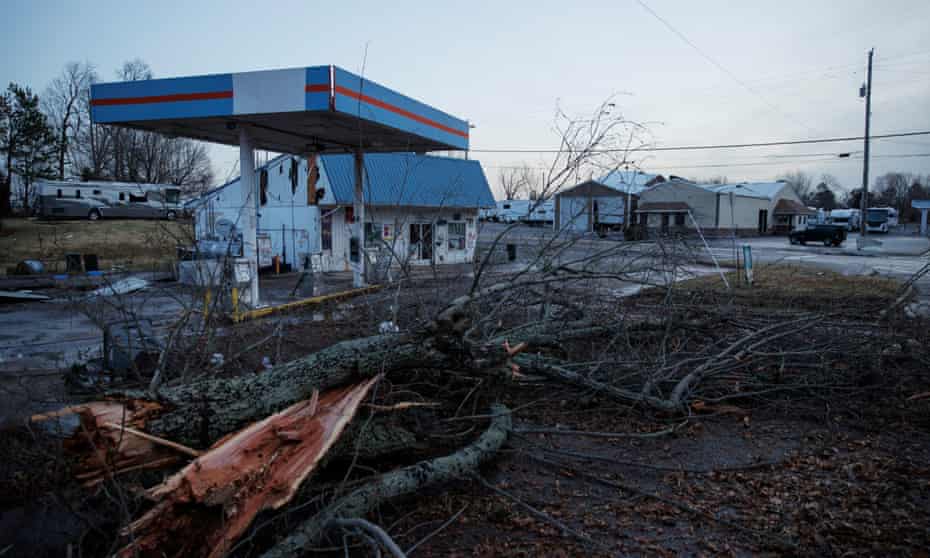 Tornado hits US state of Kentucky