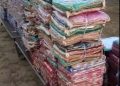Smuggled clothes worth over Rs 12 lakh were seized in a BSF operation