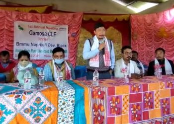 নাগ্ৰীজুলি উন্নয়ন খণ্ডৰ অধীনৰ অসম ৰাজ্যিক গ্ৰাম্য জীৱিকা অভিযানৰ প্ৰথম বৰ্ষপুতি অনুষ্ঠান