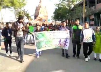 GO GREEN RUN শিৱসাগৰত পৰিৱেশ সজাগতা সম্পৰ্কীয় কাৰ্যসূচী