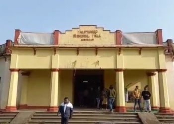 ন ৰূপত জিলিকি উঠিব মহাত্মা গান্ধীয়ে ভাষণ দিয়া শিৱসাগৰৰ ঐতিহাসিক কালি প্ৰসাদ মেমৰীয়েল হ’ল