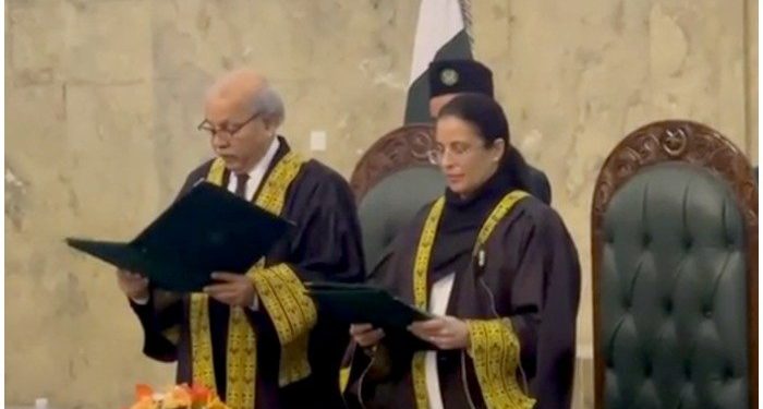 First female Supreme Court judge in Pakistan