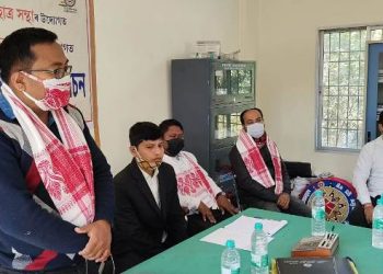 সদৌ বঙাইগাঁও জিলা ছাত্ৰ সন্থাৰ উদ্যোগত কম্পিউটাৰ প্ৰশিক্ষণ কেন্দ্ৰ মুকলি