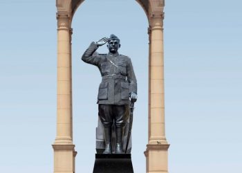 Netaji statue at India Gate
