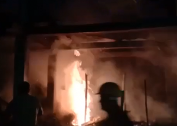 Fire at Teak