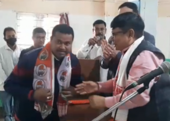 Sibsagar joining in congress