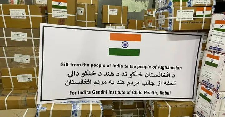 India delivers two tonnes of medicines to Afghanistan