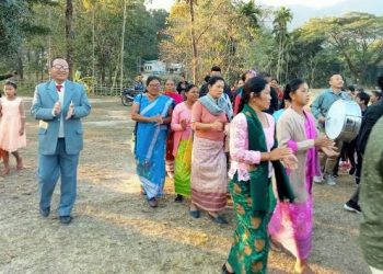 নৱবৰ্ষ উপলক্ষ্যে নিগমঘোলা,টিলাপাৰা আৰু কাক্ৰিঘোলাত প্ৰাৰ্থনা সভাৰ লগতে গীত-মাতৰ অনুষ্ঠান