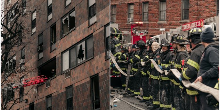 New York apartment fire