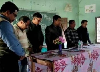 অ’ বি বি শিক্ষকক পুৰণি পেঞ্চন নীতিৰ আওতালৈ অনাৰ দাবী সন্মিলিত অ’ বি বি শিক্ষক সন্থাৰ