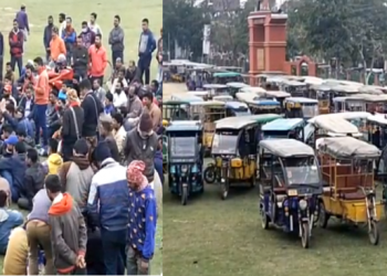 E-rikshaw sibsagar.png protest