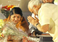 PM Modi with Lata mangeshkar