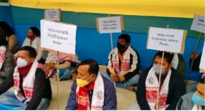 TET teachers protest