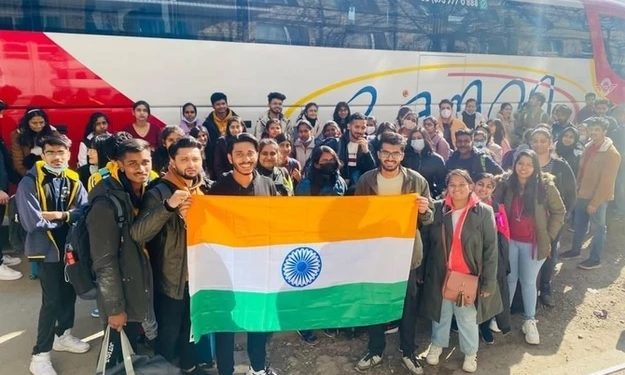 Indian nationals in Ukraine