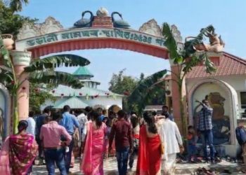 মাঘী পূৰ্ণিমা উপলক্ষ্যে কলিয়াবৰৰ ঐতিহ্যমণ্ডিত ভৰালী নামঘৰত ভক্তৰ ভিৰ