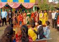 চাপৰত বিদ্যাৰ অধিষ্ঠাত্ৰী দেৱী সৰস্বতীৰ পূজা অৰ্চনা