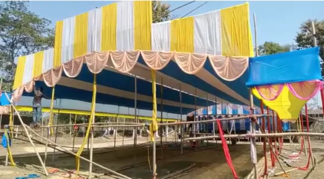 ভাৰত-ভূটান সীমান্তৰ ৰজাগড়ত কৈৱৰ্ত সন্মিলনীৰ অধিৱেশনৰ প্ৰস্তুতি তুংগত
