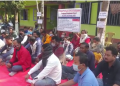 দোতমা উন্নয়ন খণ্ডত পঞ্চায়ত আৰু গ্ৰামোন্নয়ন ঠিকা ভিত্তিক কৰ্মচাৰীৰ ধৰ্মঘট