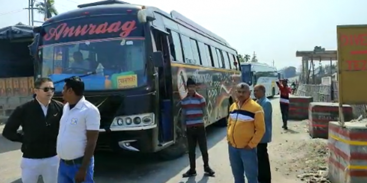 traffick stop for presidents visit