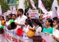 হাতে হাতে কলহ, বাল্টি ,মগ লৈ গুৱাহাটীৰ ৰাজপথত আছুৰ প্ৰতিবাদ, কিন্তু কিয়?
