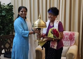 বঙাইগাঁৱত ভাৰতৰ প্ৰথমগৰাকী মাউণ্ট এভাৰেষ্ট শৃংগ আৰোহণকাৰী মহিলা বাচেন্দ্ৰী পাল