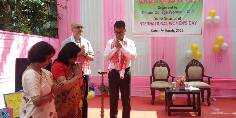 International Women's Day celebrated at Dishpur College
