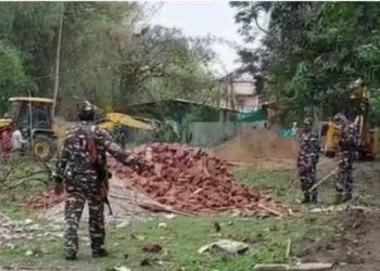 বিশ্বনাথত প্ৰতিক্ৰিয়া: ম্যাদী পট্টাৰ ভূমিত জাননী অবিহনেই পাৱাৰগ্ৰীড কৰ্তৃপক্ষৰ খননৰ অভিযোগ