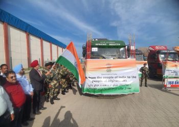 India sends wheat to Afghanistan