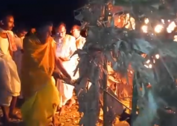 Holika burns