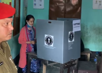 Municipal election polling sibsagar 2