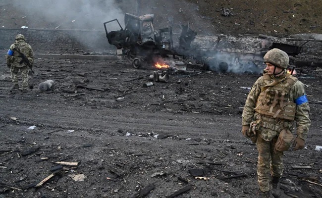 Russian attack in Ukraine humanitarian corridor
