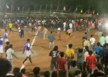 Benches Collapse At Kerala Football Match