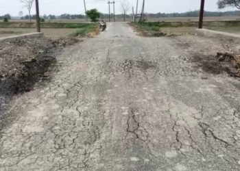 শিৱসাগৰত নিৰ্মাণৰ দুমাহ নৌহওঁতেই বখলা-বখলে এৰাইছে পথ