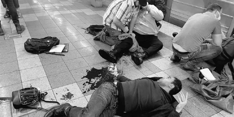 Shot At In Subway Station In New York