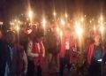 Rabha Organisation protest